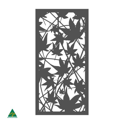 Maple Leaves Privacy Screen | Monument Matt